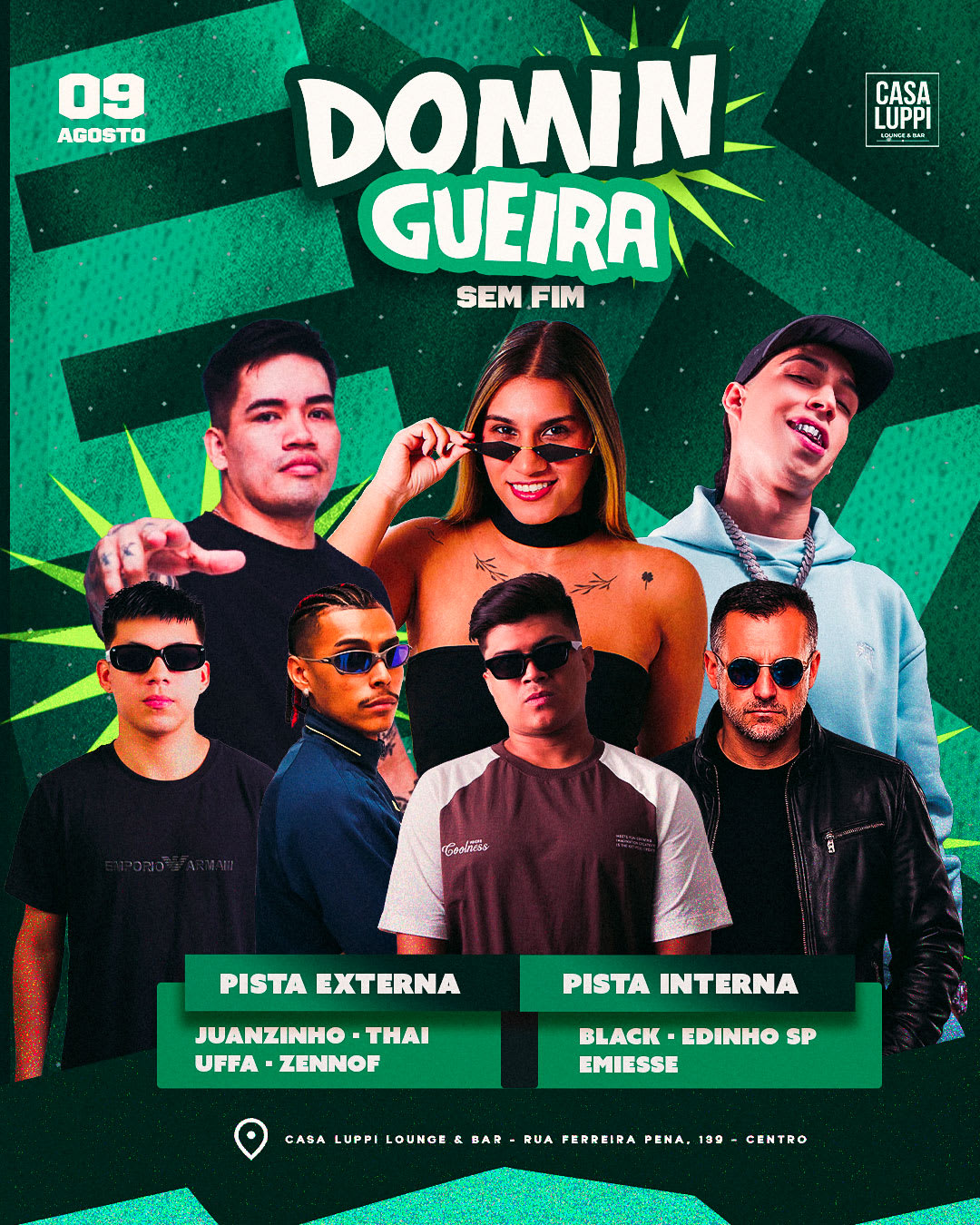 Domingueira - 09/08