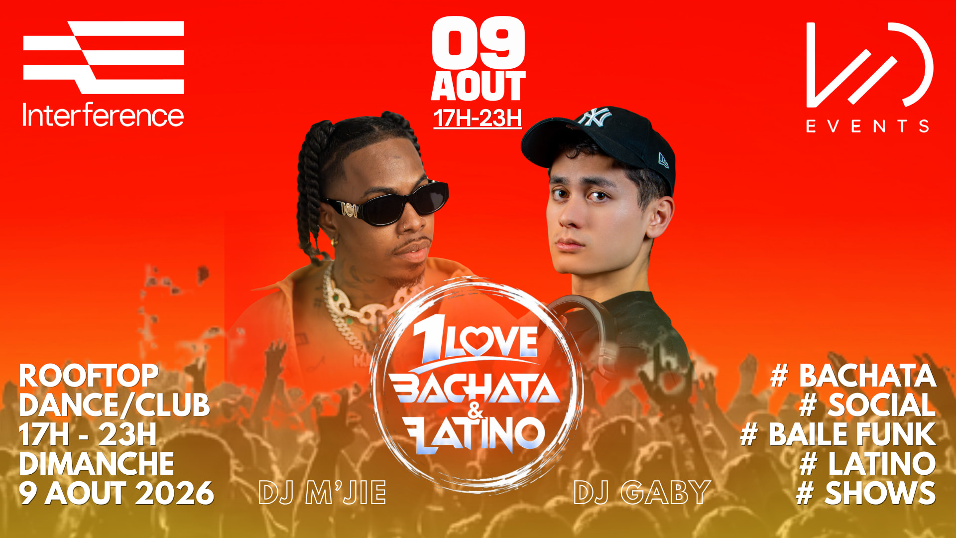 1love Bachata & Latino # Rooftop Interference