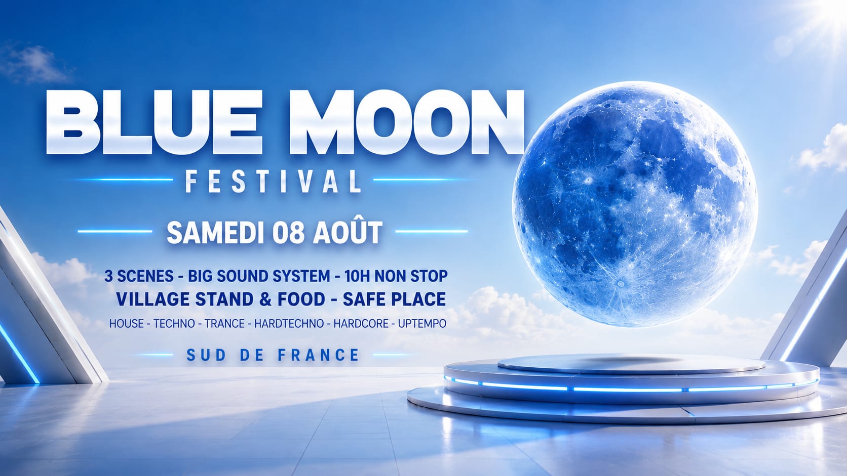 Blue Moon 2026 - 3 Stages - Open Air