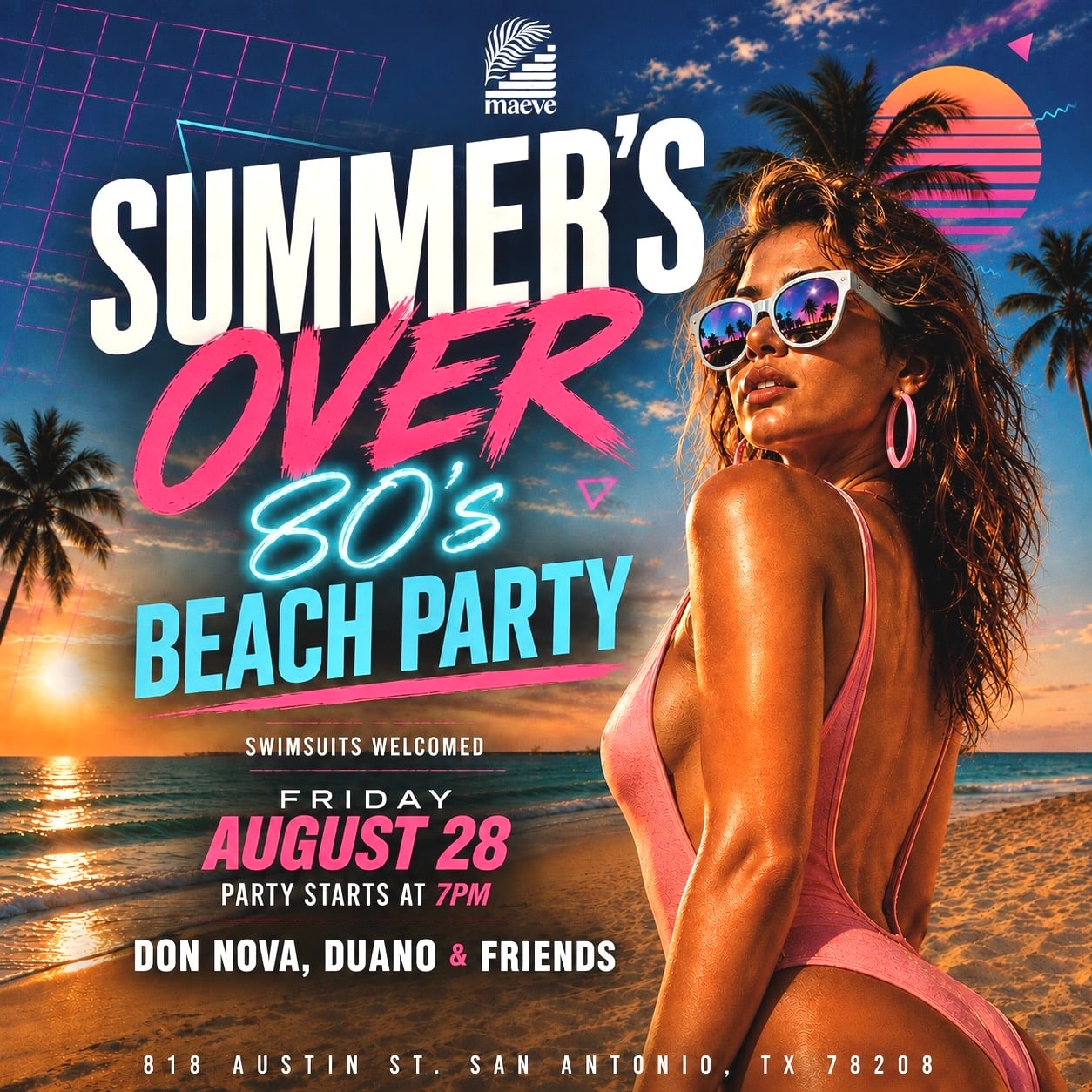 Summer Over Beach Party At Maeve