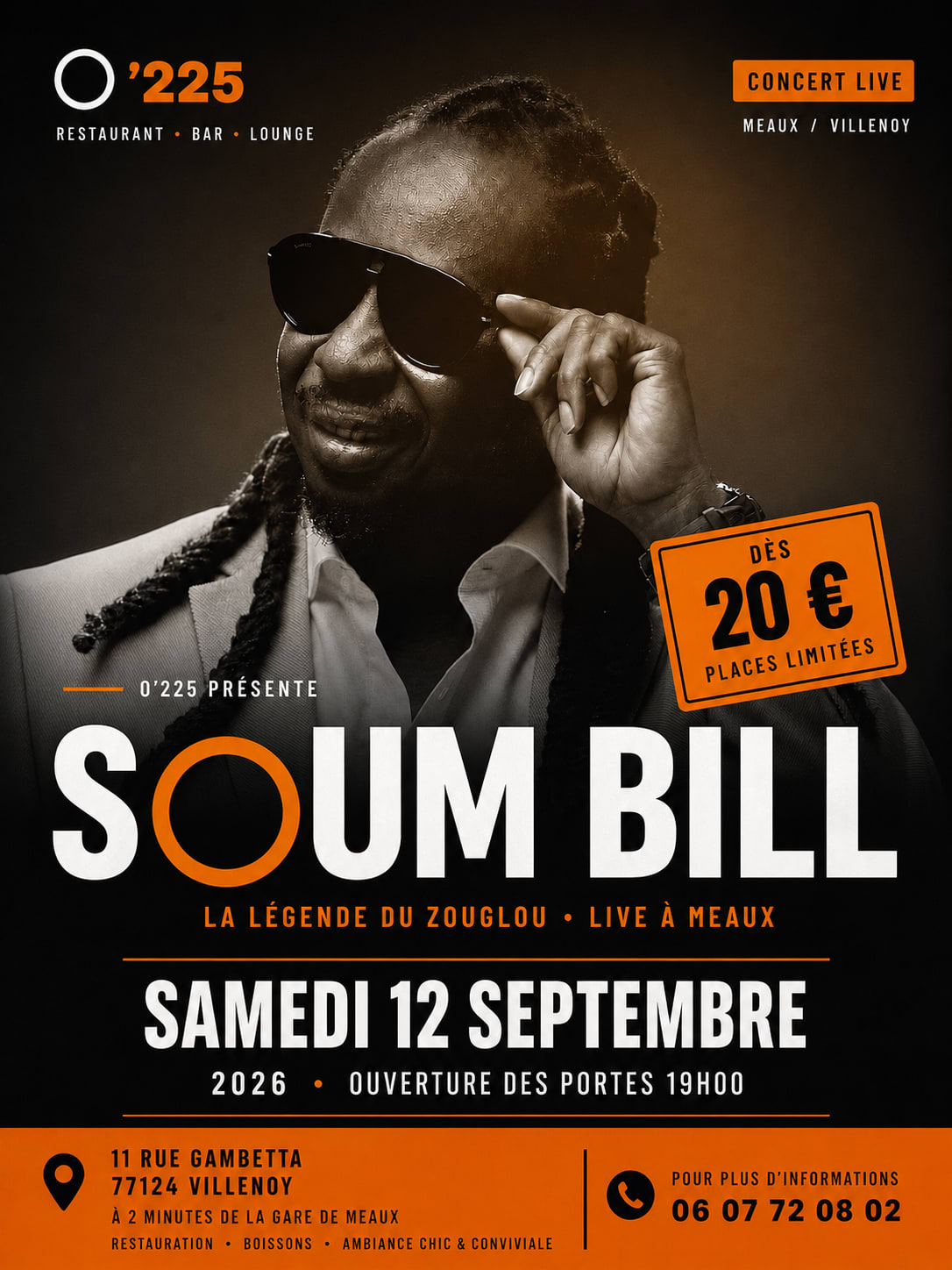 Soum Bill – Concert Live Au O’225
