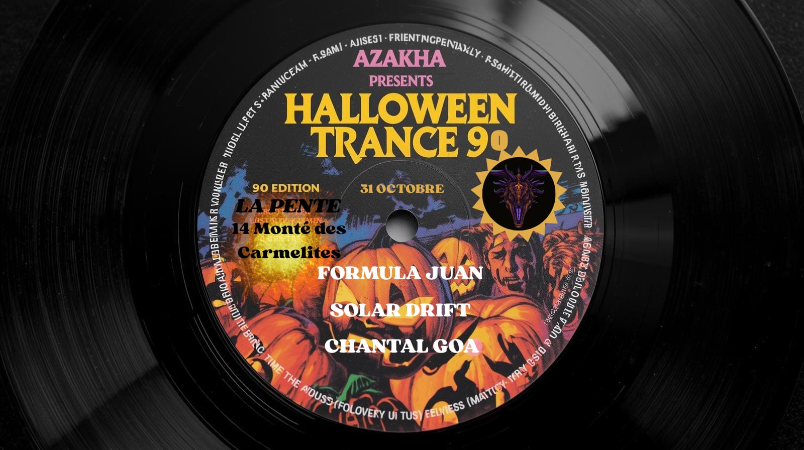 "Back To 90" - Halloween Présenté Par Azakha