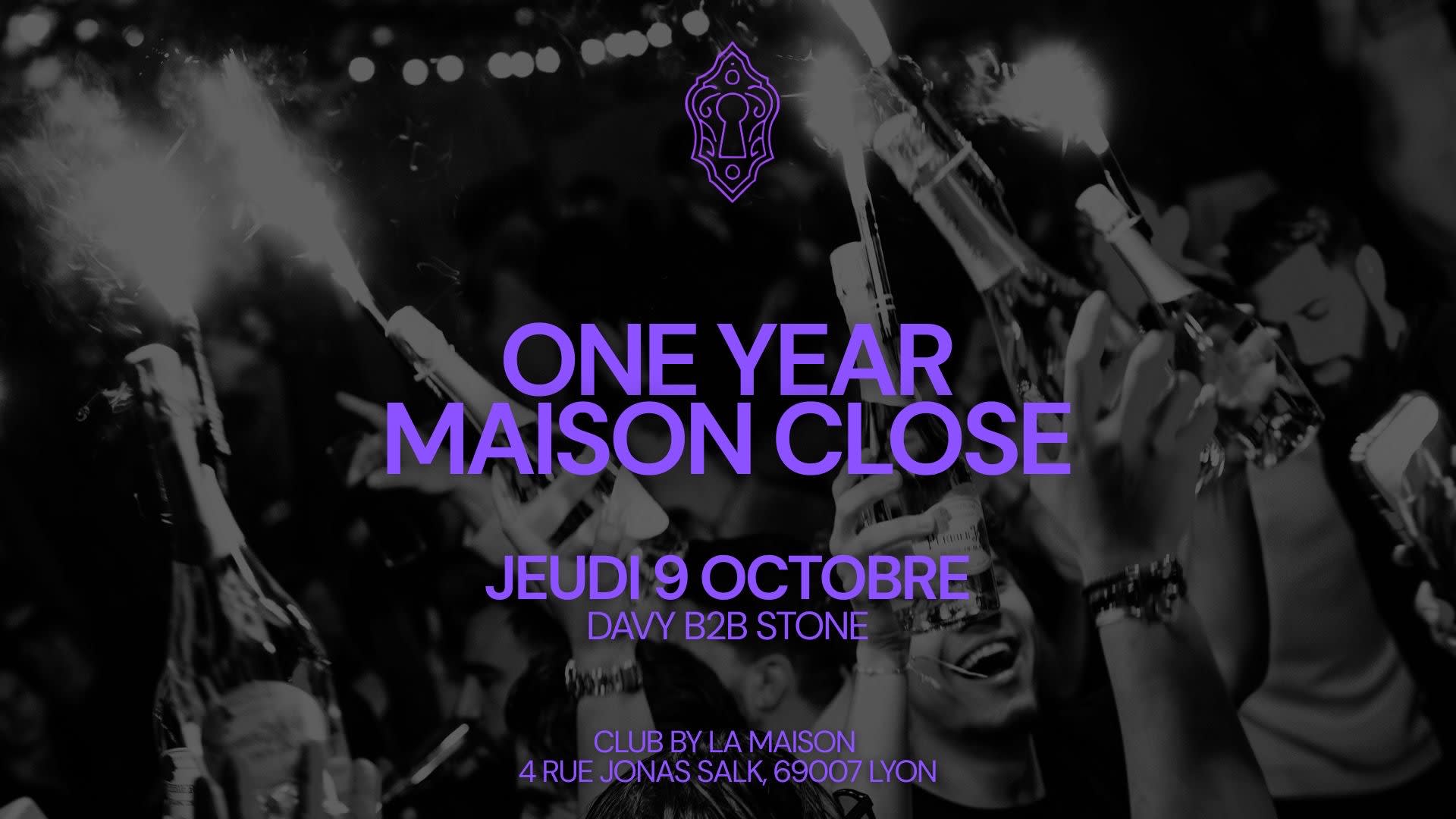 Maison Close - Jeudi 9 Octobre