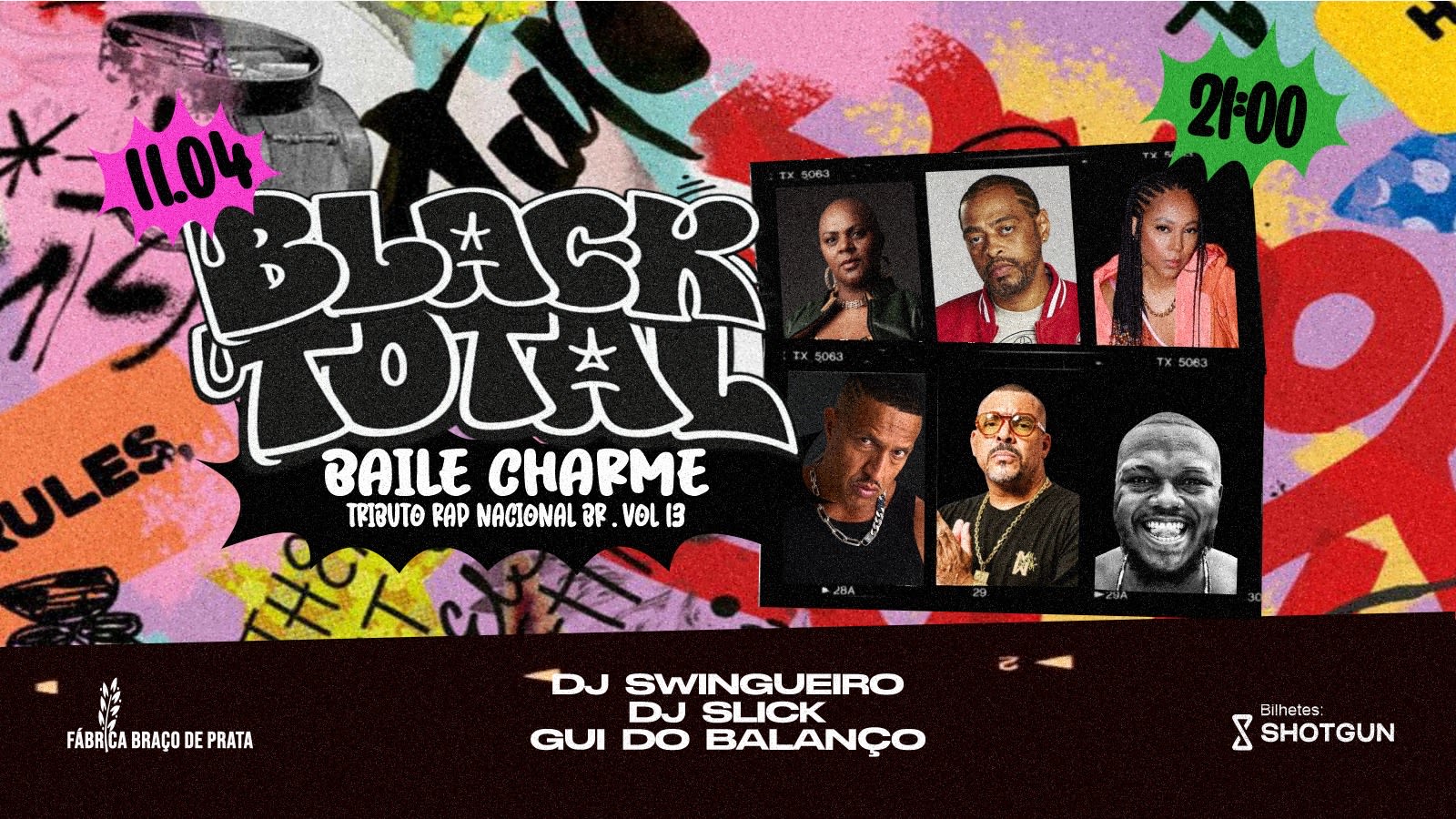 Black Total LX Vol13 | Tributo Rap Nacional Brasil