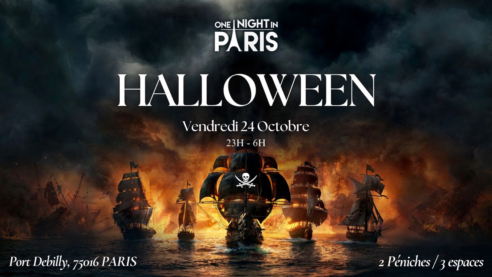 One Night In Paris - Halloween - Henjo & Evènement