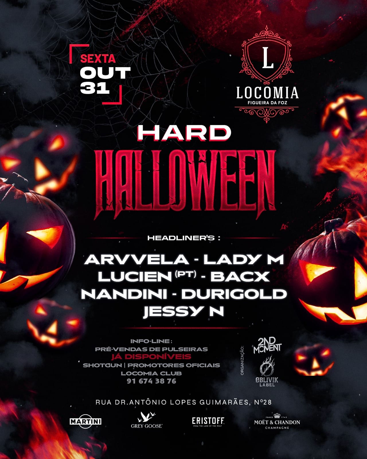 Hard Halloween W/Arvvela # Lady M # Bacx +Guest's At Locomia