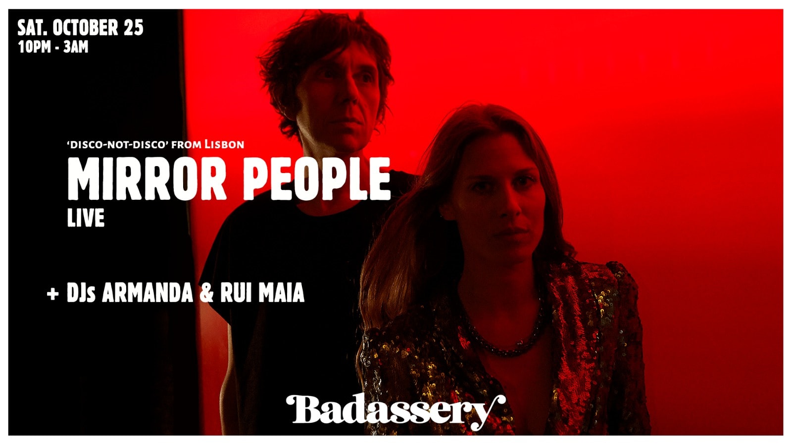 Mirror People (Live) + Djs Armanda & Rui Maia