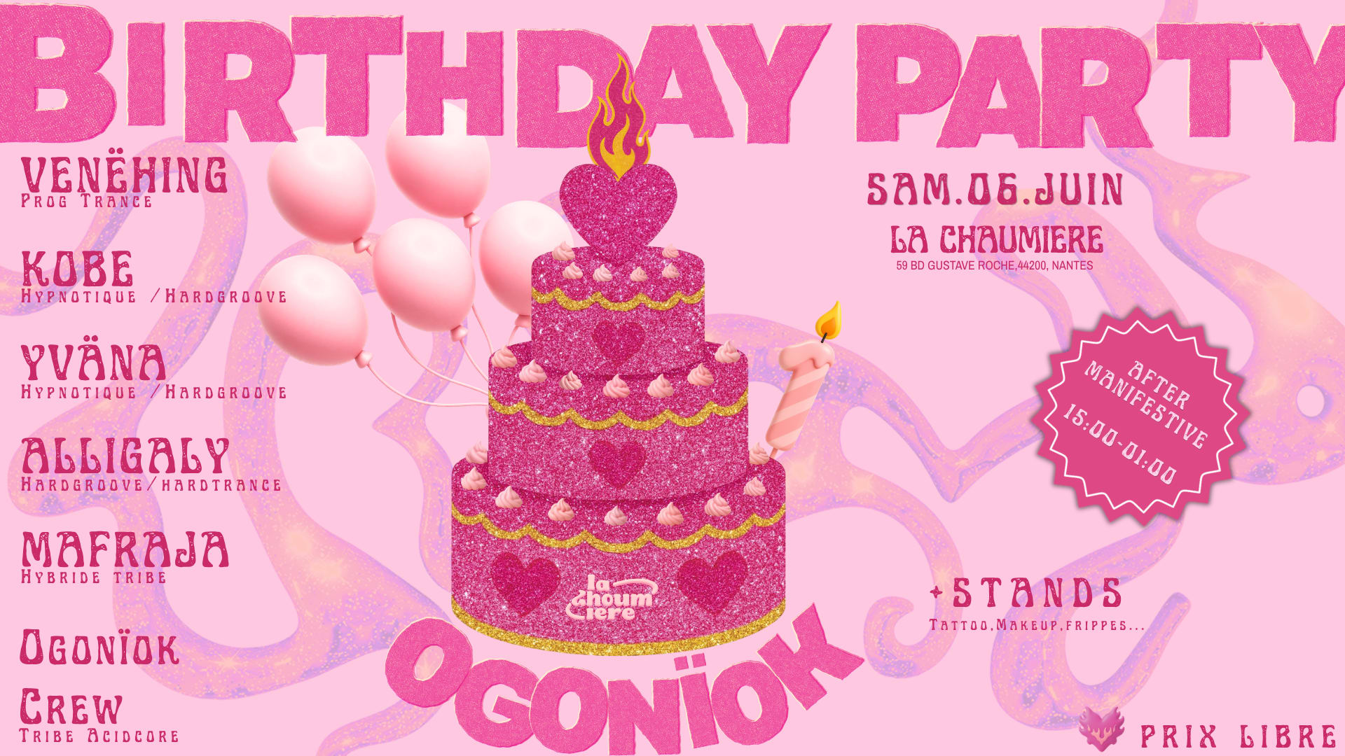 1st Birthday Party Ogonïok (After Manifestive)