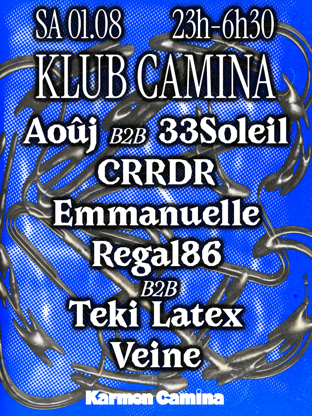 Klub Camina [Crrdr, Regal86, Teki Latex, Veine, &+]