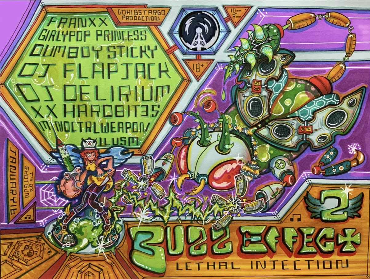 Buzz Effect 2: Lethal Injection Ft Dj Flapjack, Dj Delirium