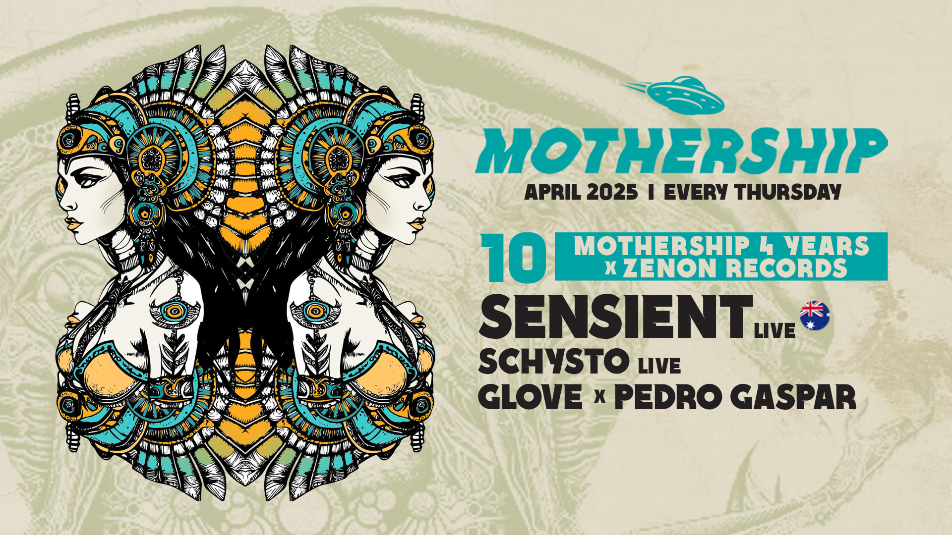 Mothership 04 Years X Zenon Records
