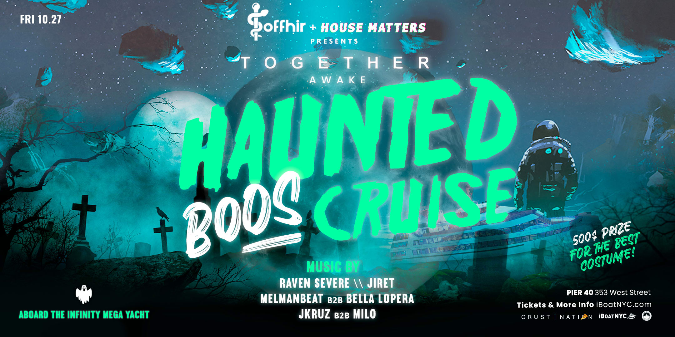Halloween Boat Party - Raven Savere - Jiret- Milo