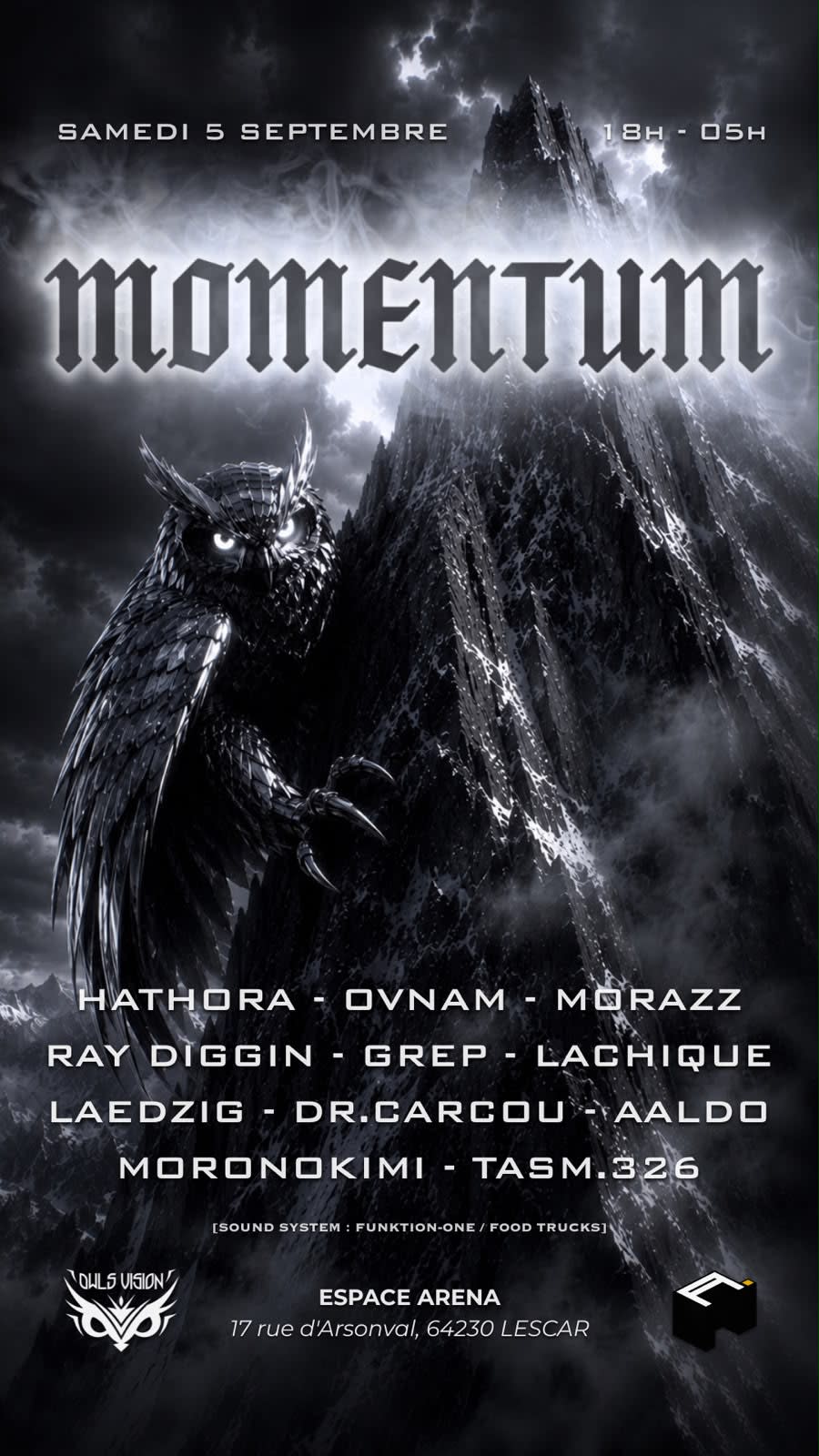 Owls Vision X Altitude Présente Momentum