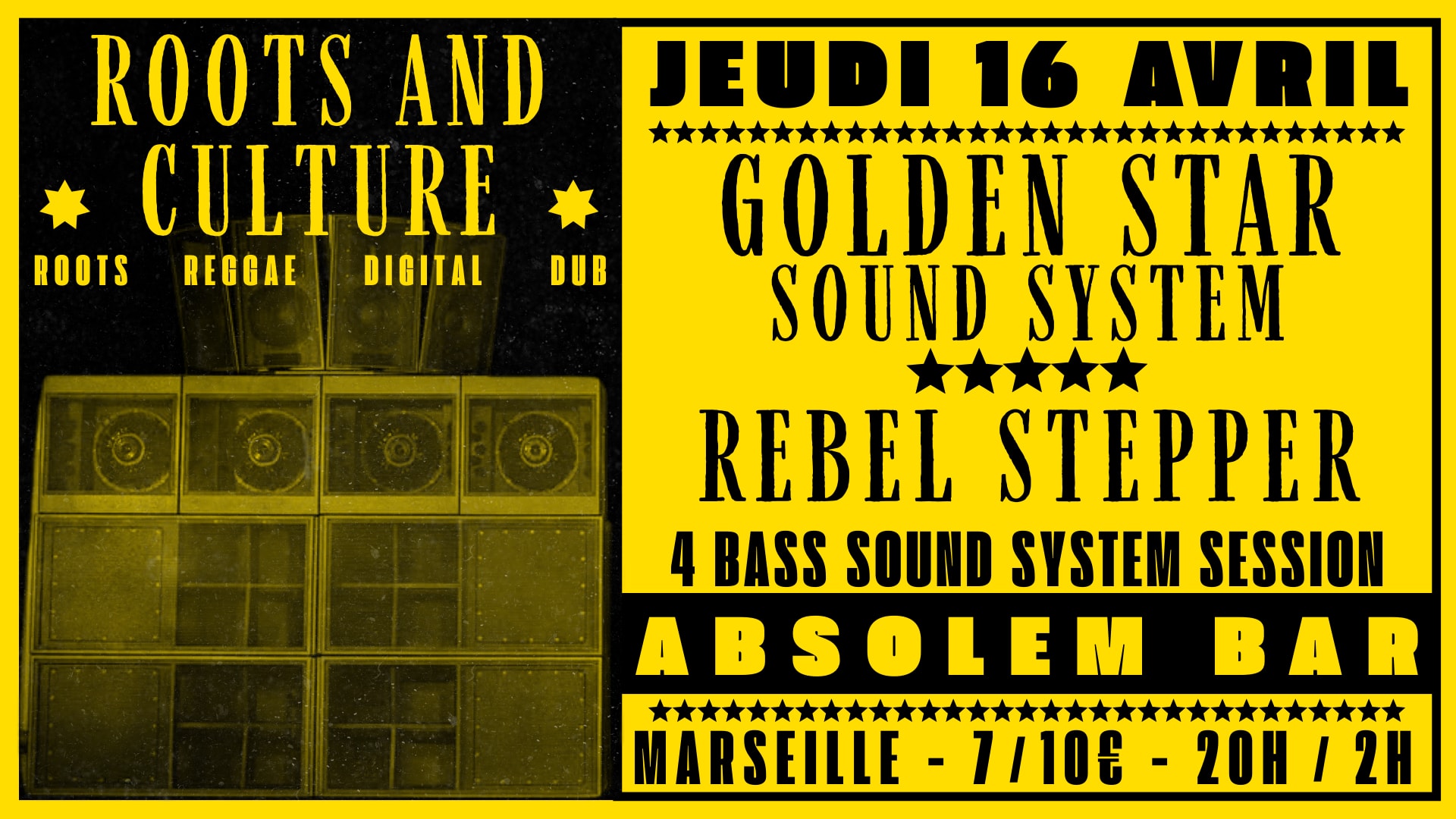 Roots And Culture Dub Session Ll Absolem Bar