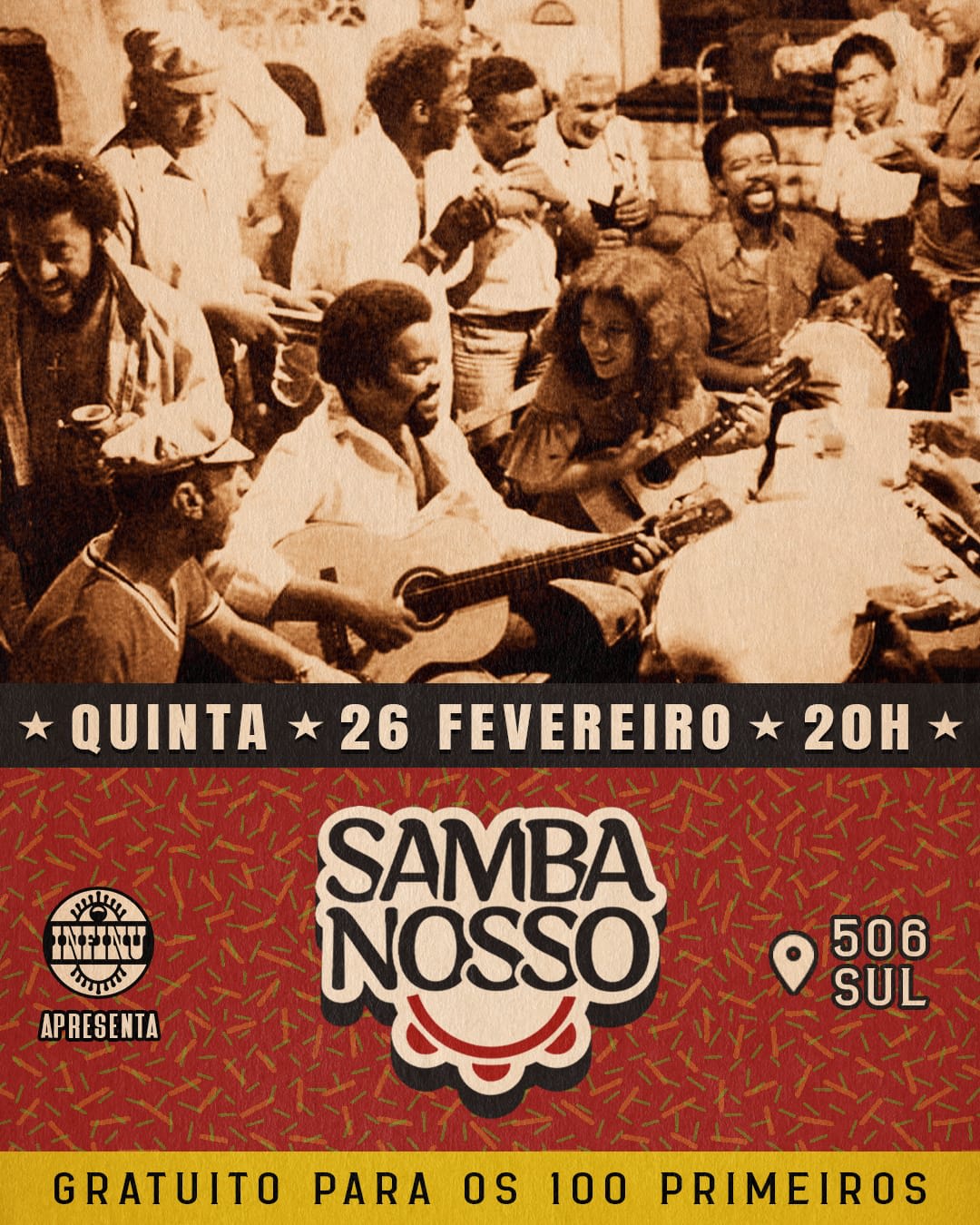 Infinu Recebe Samba Nosso