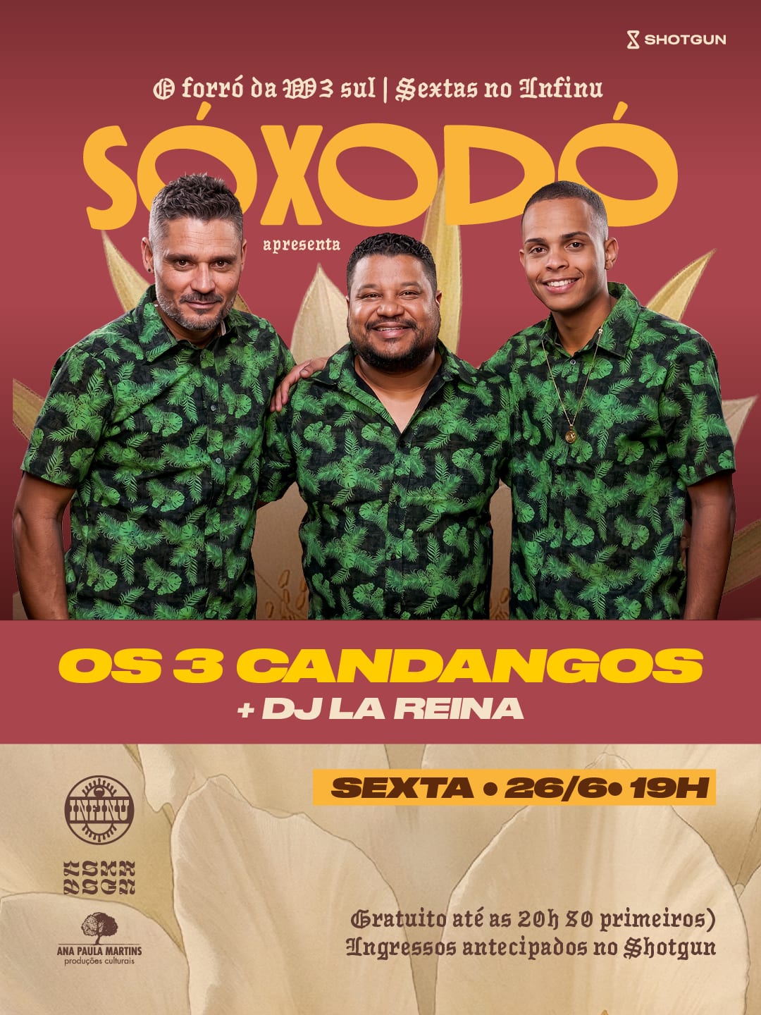 Sóxodó Apresenta Os 3 Candangos