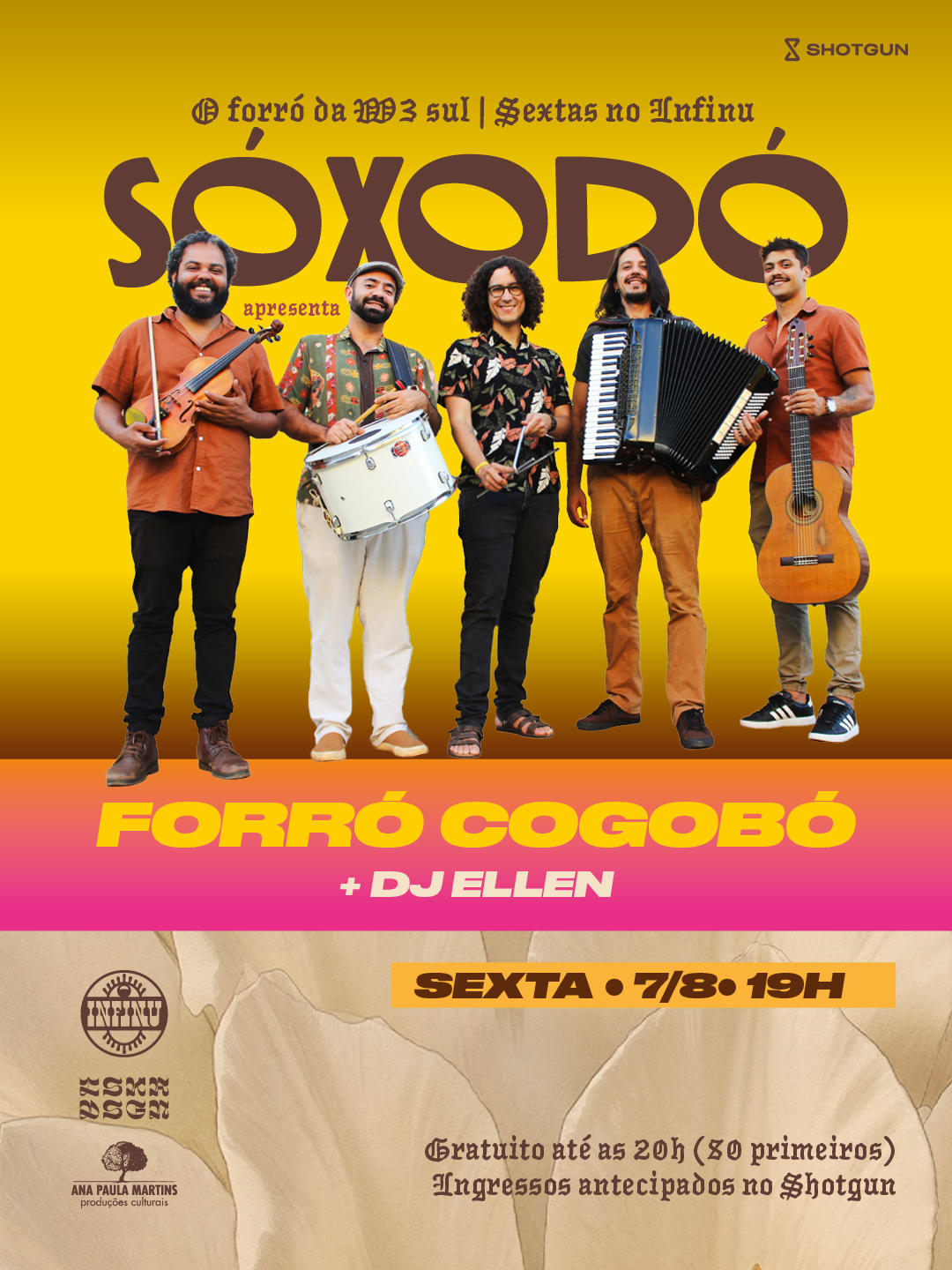 Sóxodó Apresenta Forró Cobogó