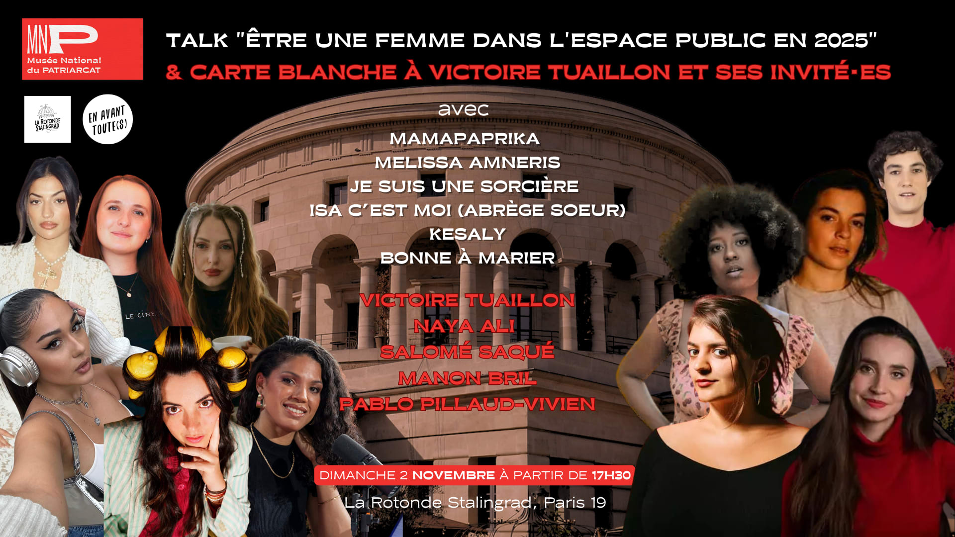 2/11 Talk Femme Et Espace Public X Carte Blanche V.Tuaillon