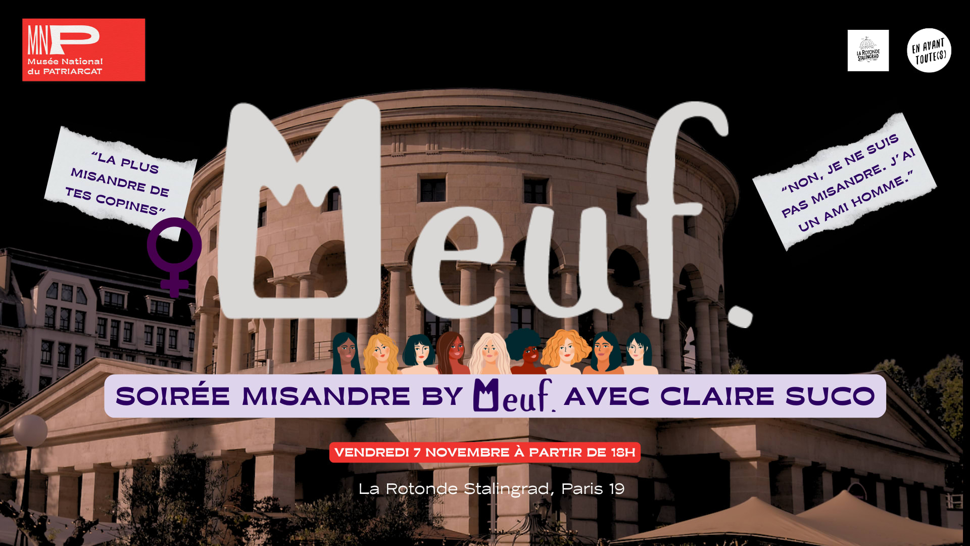 07/11 Mnp X Soirée Misandre By Meuf
