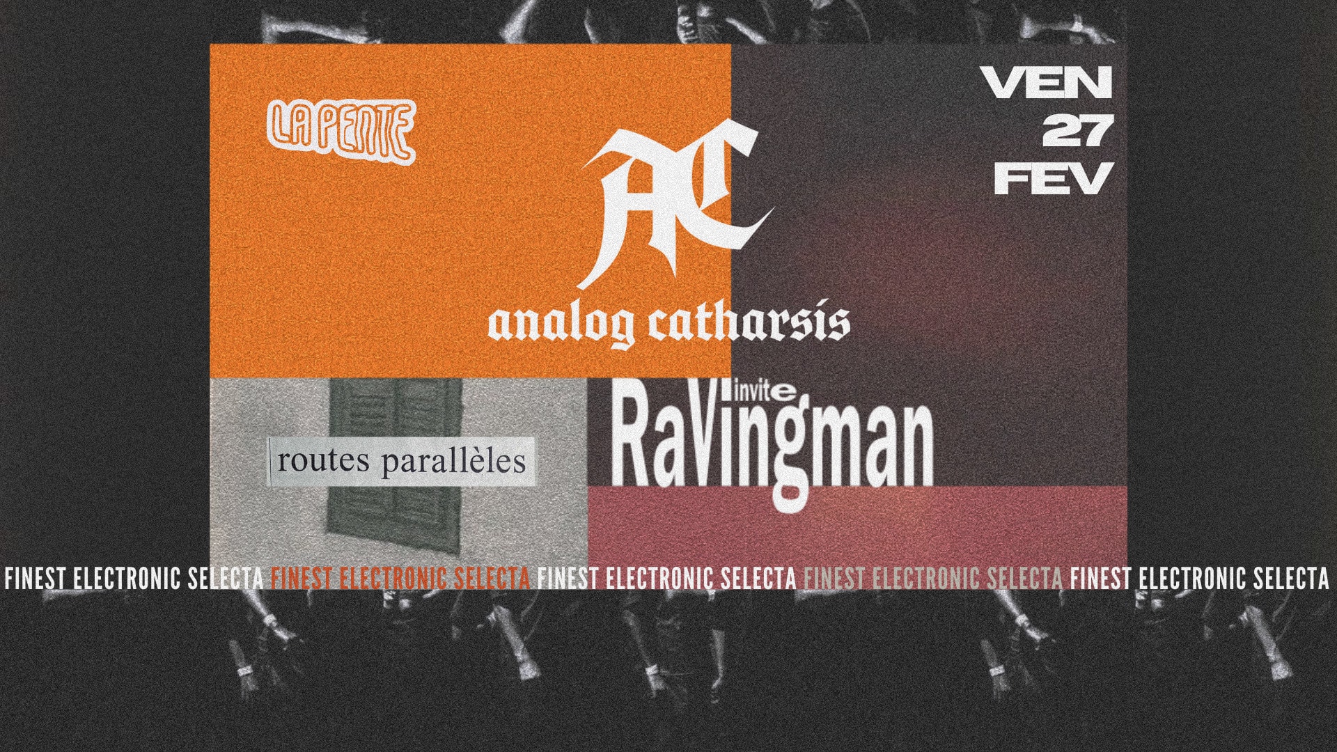 Analog Catharsis Présente Routes Parallèles Avec Ravingman