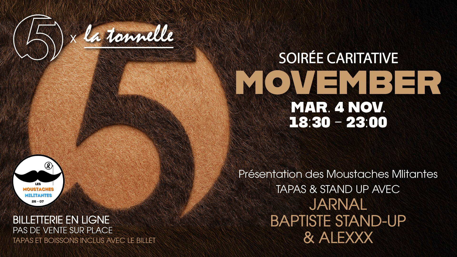 Stand-Up Caritatif Movember