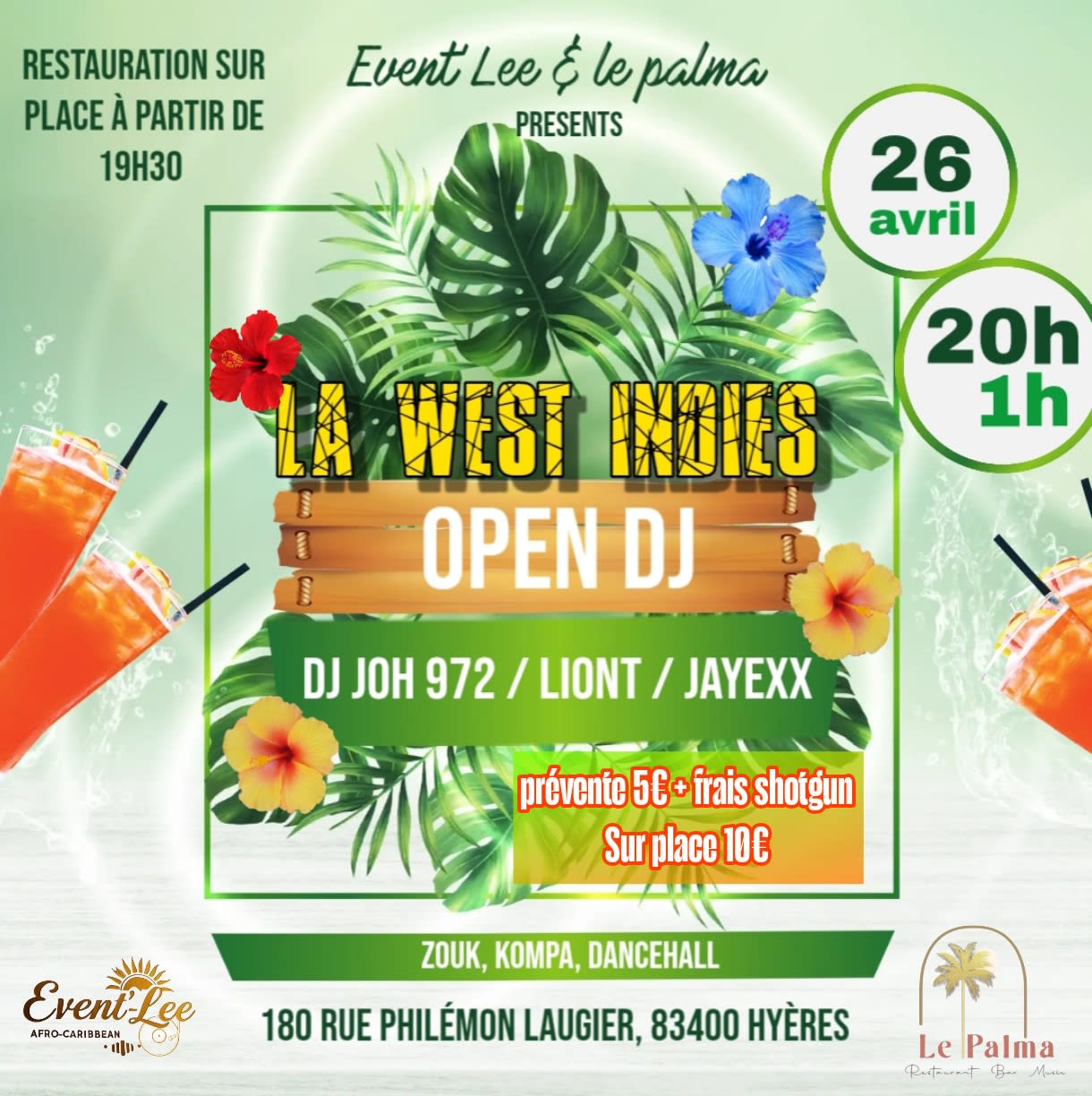 La West Indies Open Dj