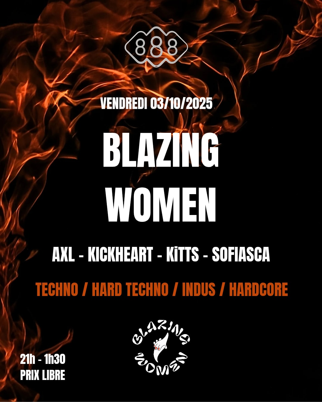 Blazing Women X 888