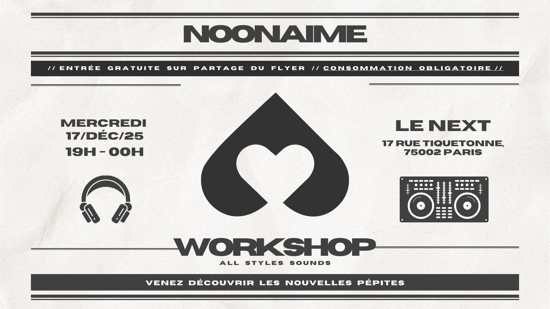 Noonaime Workshop