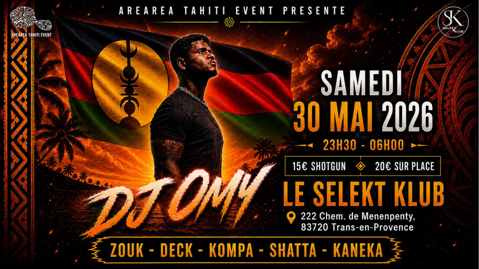 Arearea Tahiti Event X Dj Omy687 À Draguignan
