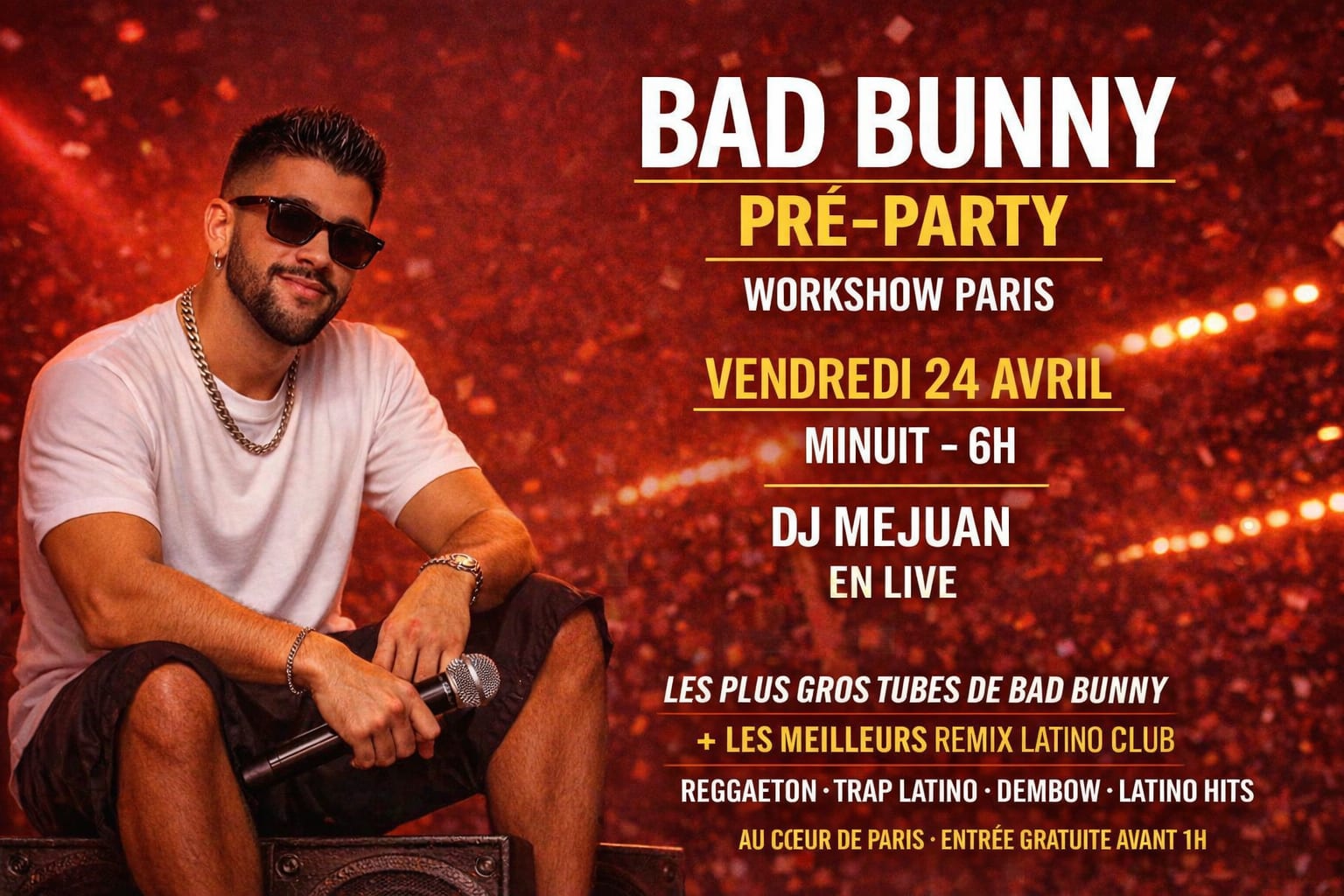 Bad Bunny Pre-Party