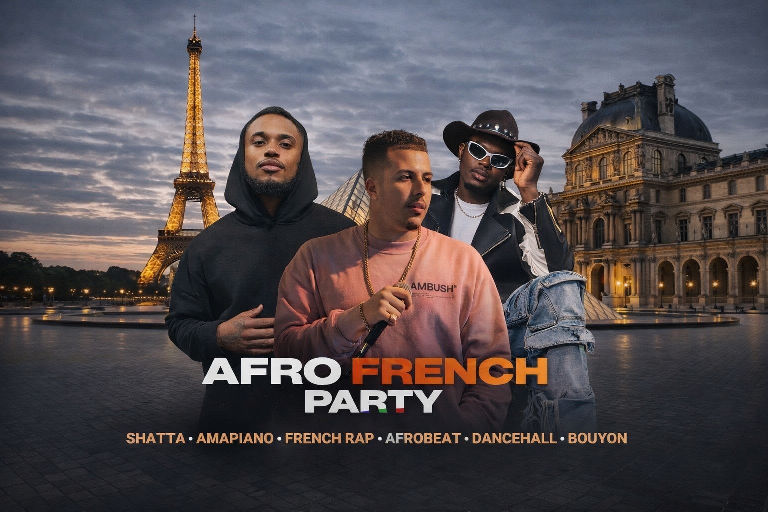 Afro French Party Club Malia