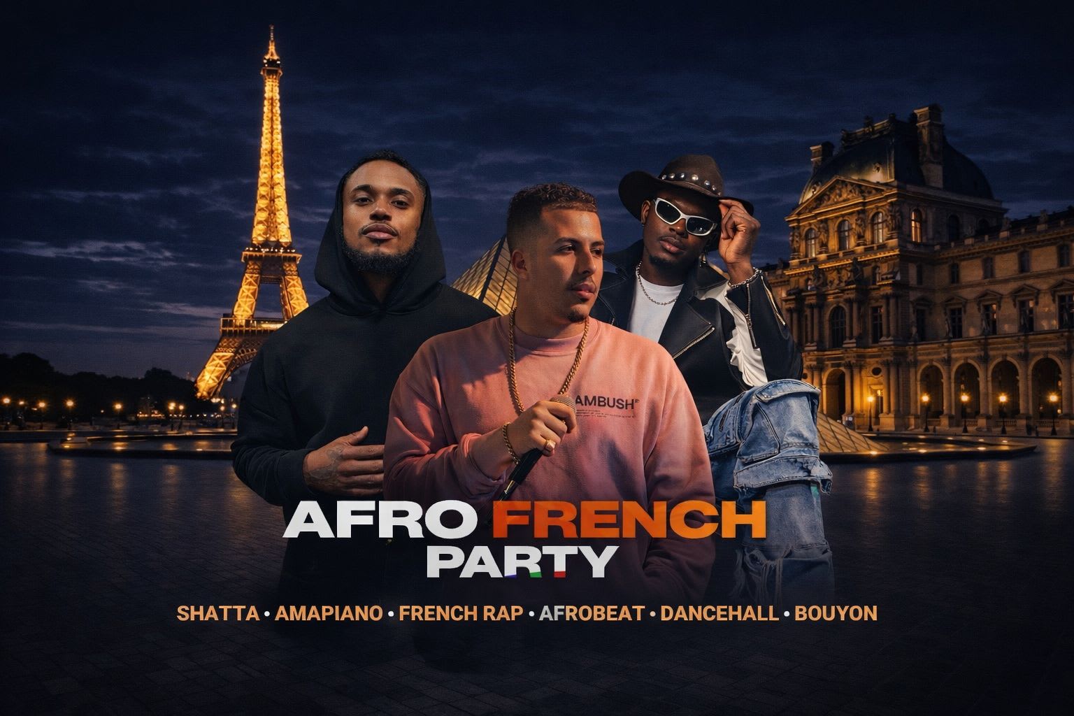 Afro French Party Club Malia