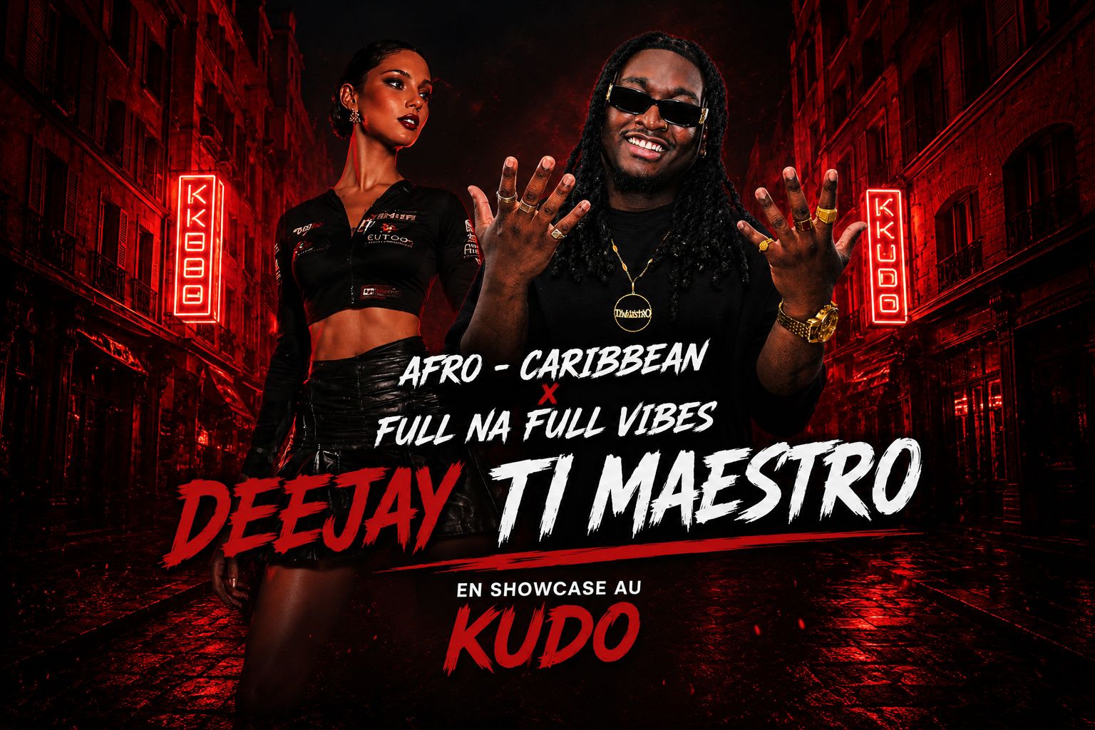 Afrocaribbean X Full Na Full Vibe Deejay Ti Maestro Showcase