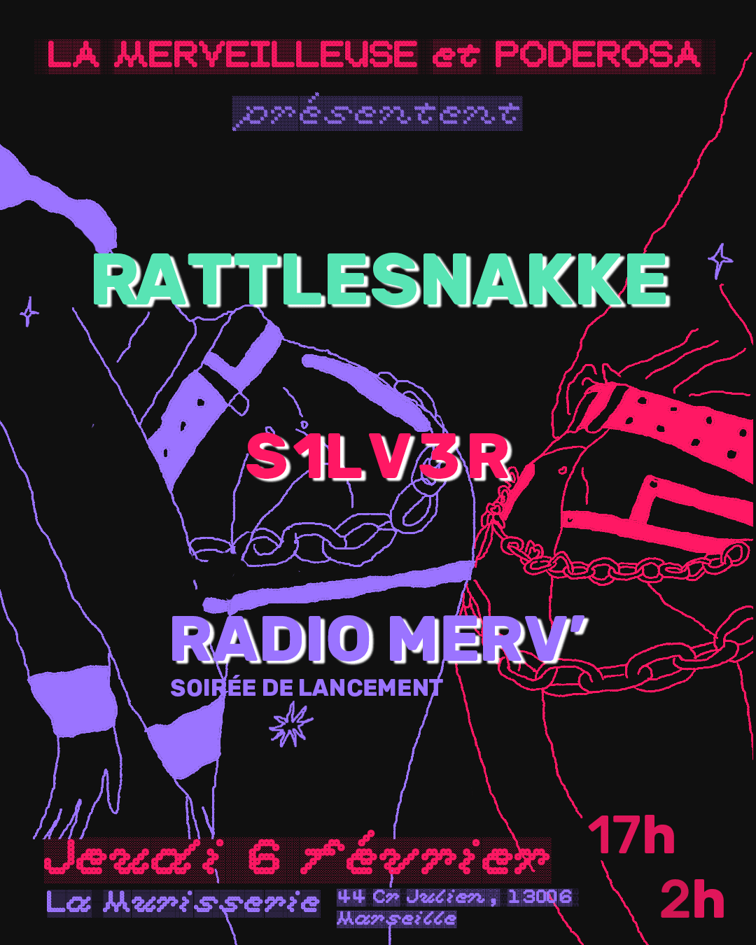 Rattlesnake - S1lv3r // Radio Merv' X Poderosa