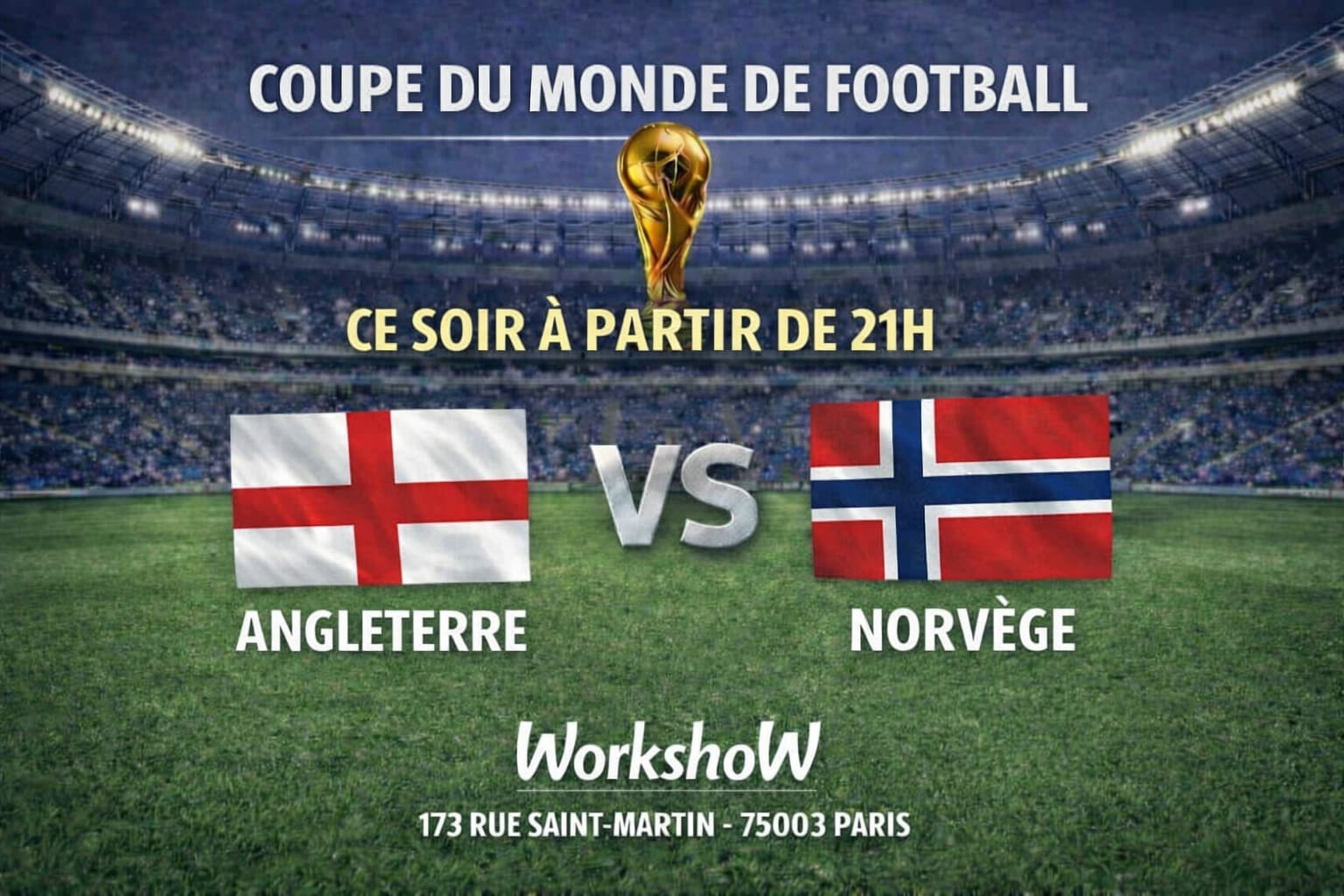 Angleterre Vs Norvège Fifa World Cup