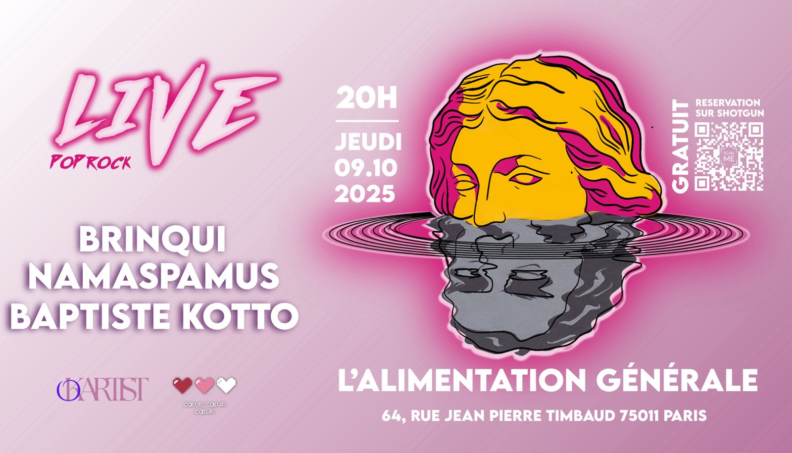 Brinqui X Namaspamus X Baptiste Kotto_Okartist@L'alg Paris