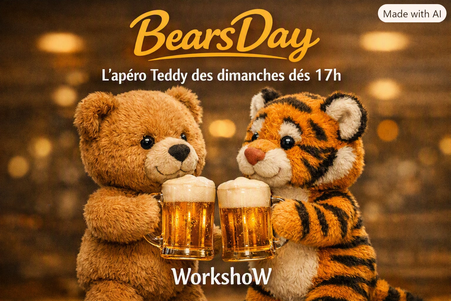 Bearsday L'apéro Musical Teddy Des Dimanches