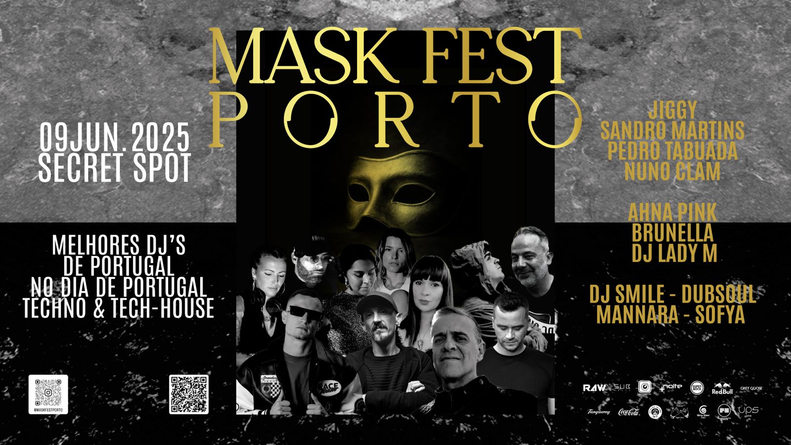 Mask Fest Porto - Véspera Dia De Portugal