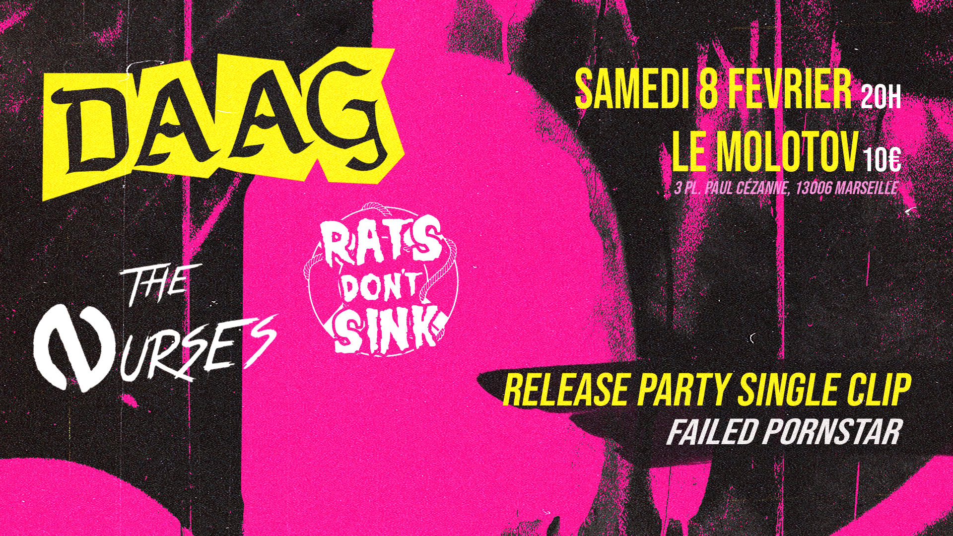Daag Release Party Sam 8 Fév 2025
