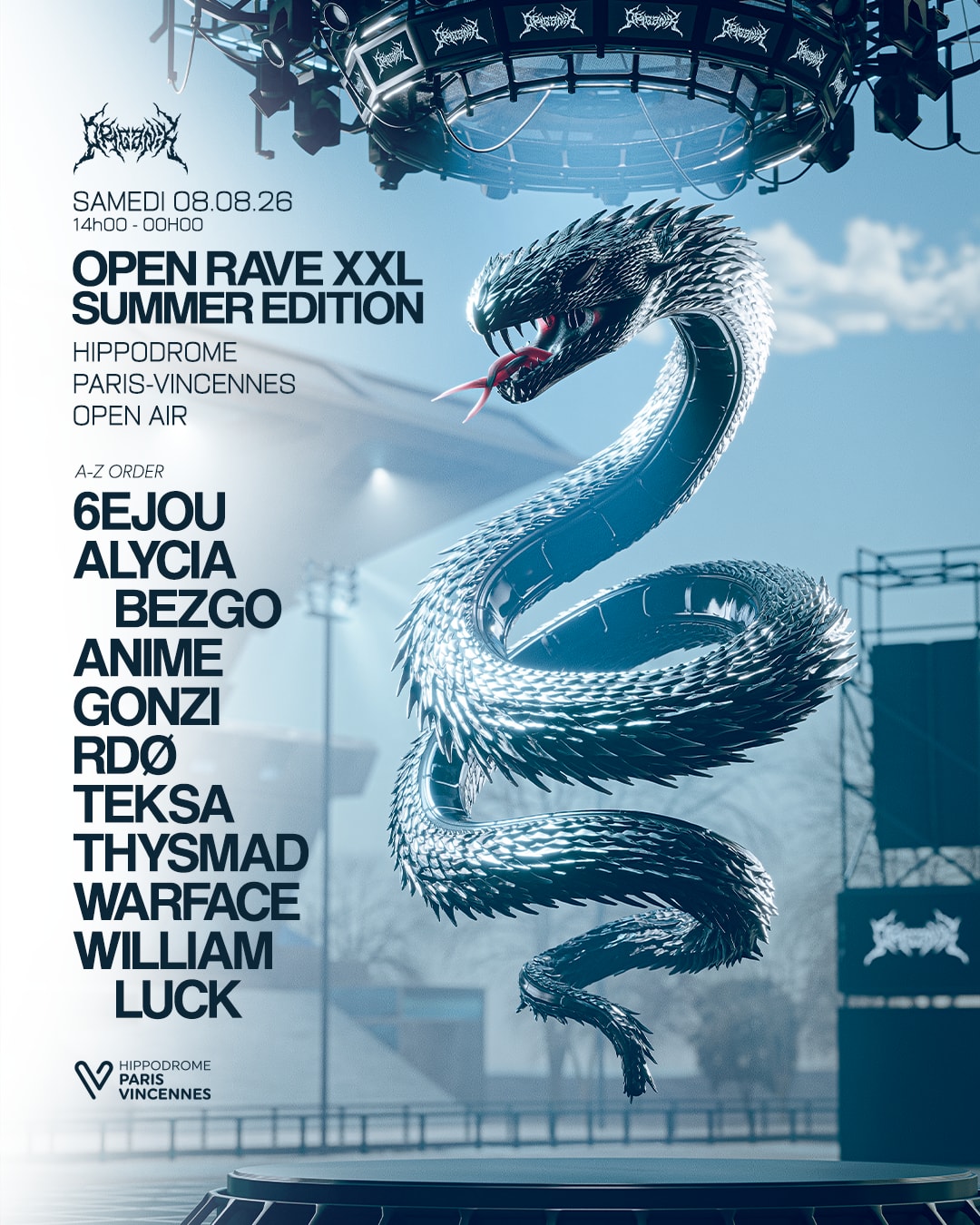 Organïk Open Rave Xxl 2026 - Summer Edition
