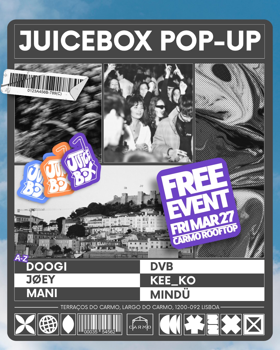 Juicebox Takeover @Carmo Rooftop