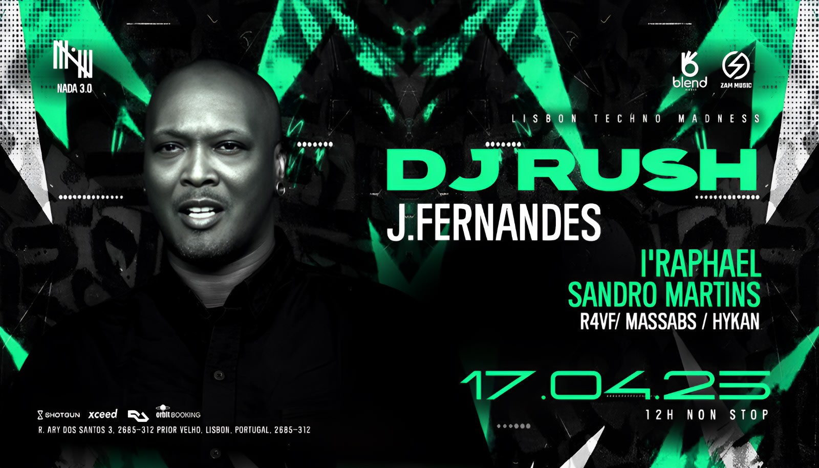 Dj Rush : Lisbon On Fire