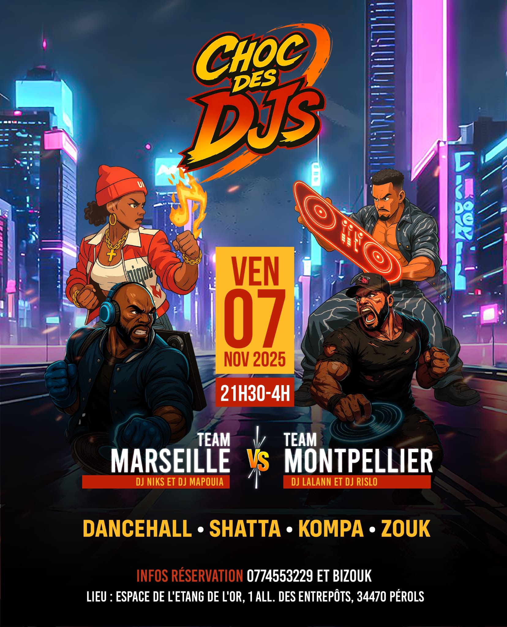 La Nuit De Tous Les Dangers : Le Choc Des Djs
