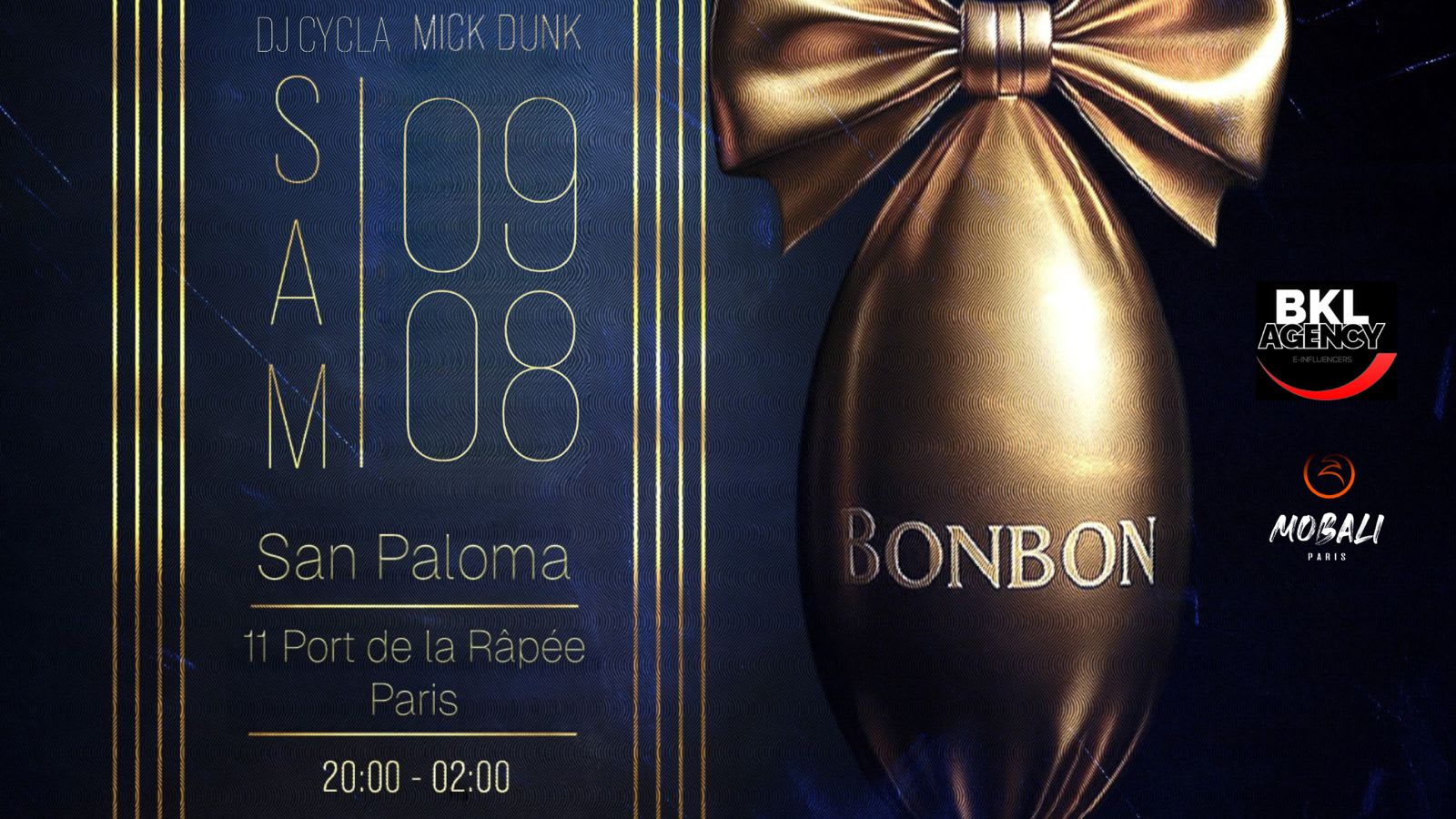 La Bonbon Soirée Péniche