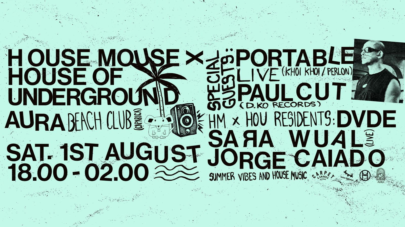 House Mouse X House Of Underground W/ Portable (Live)