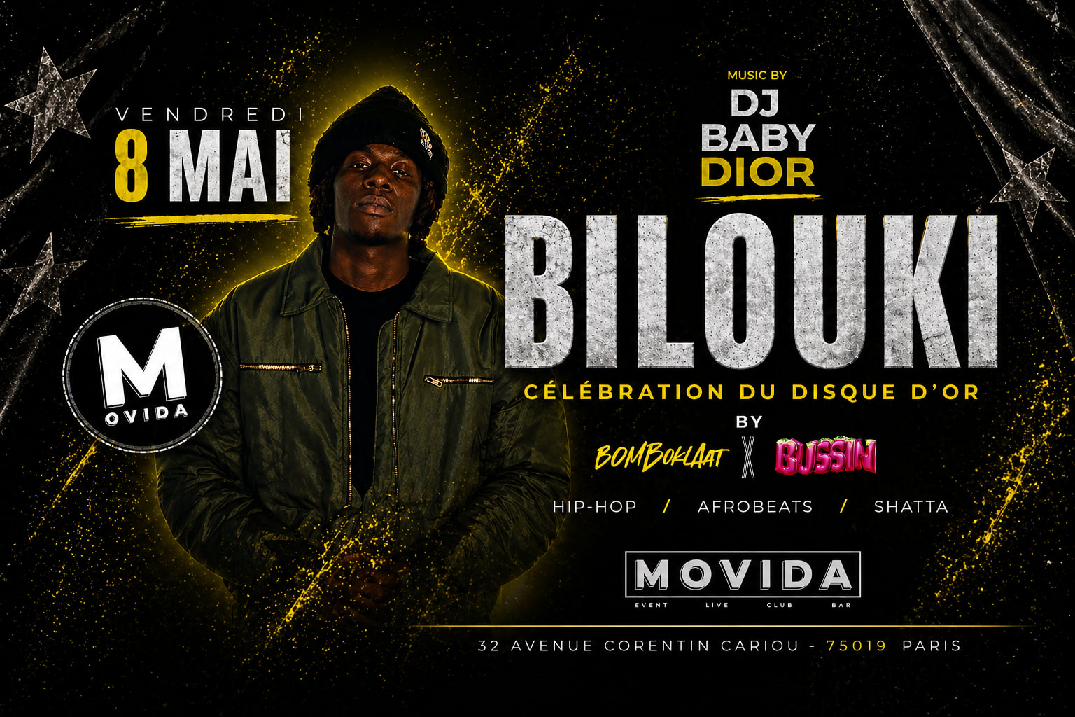 Bilouki Single D'or Celebration By "Bomboklaat And Bussin"