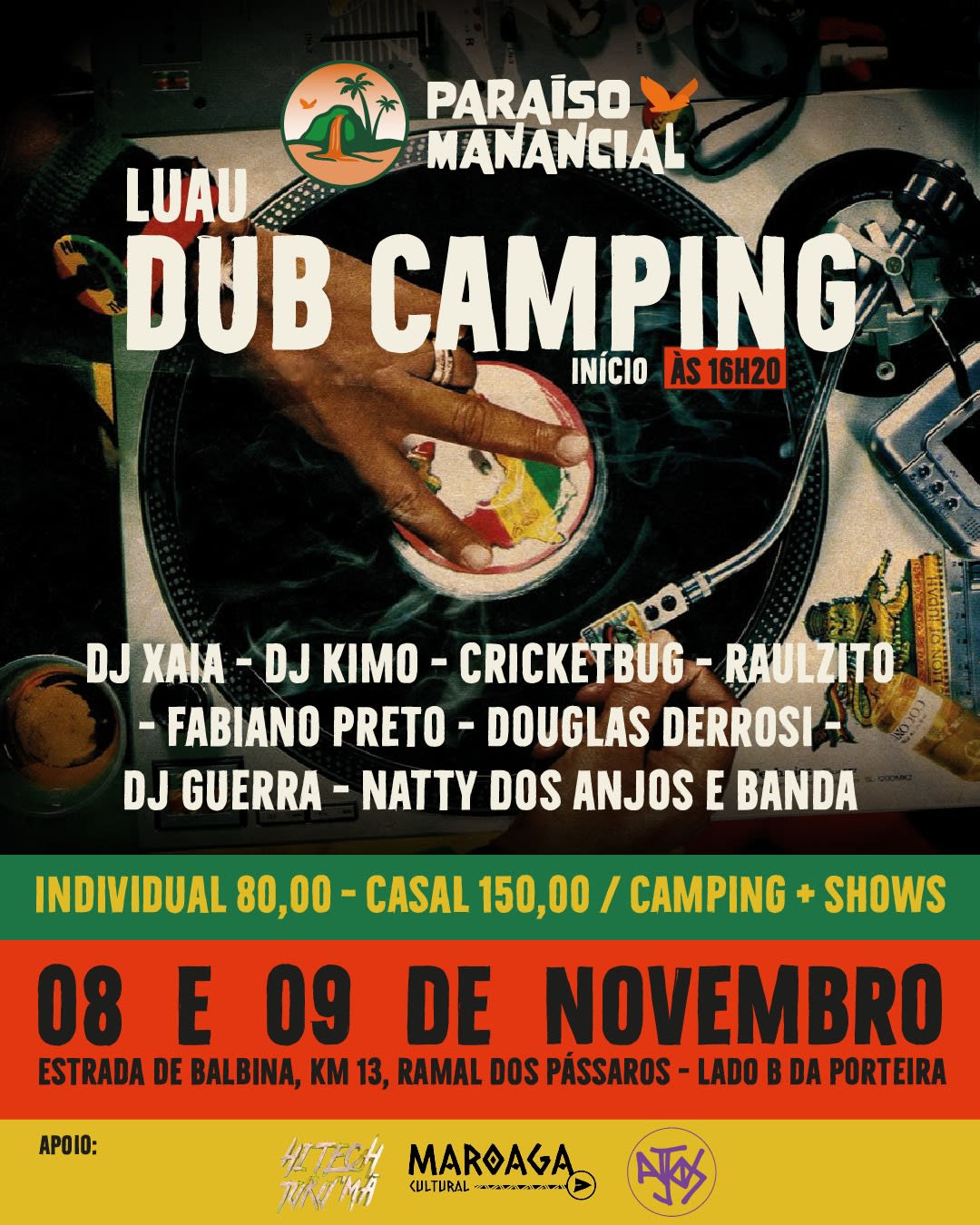 Luau Dub Camping