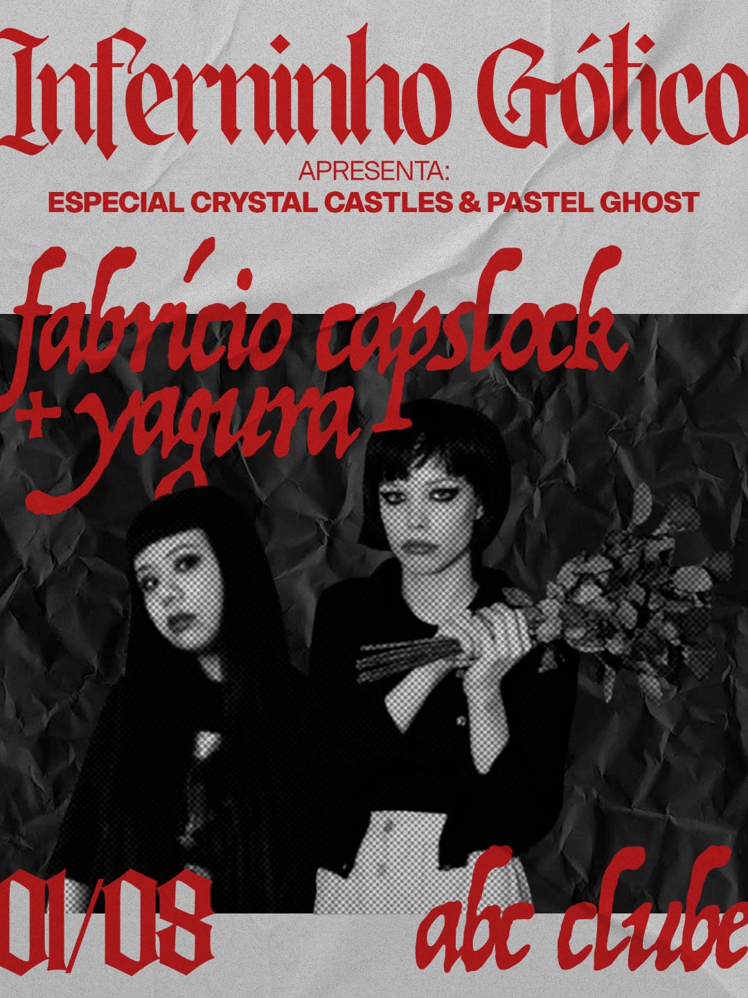 Especial Crystal Castles E Pastel Ghost