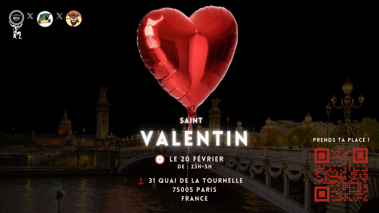 Soirée Saint Valentin Igensia