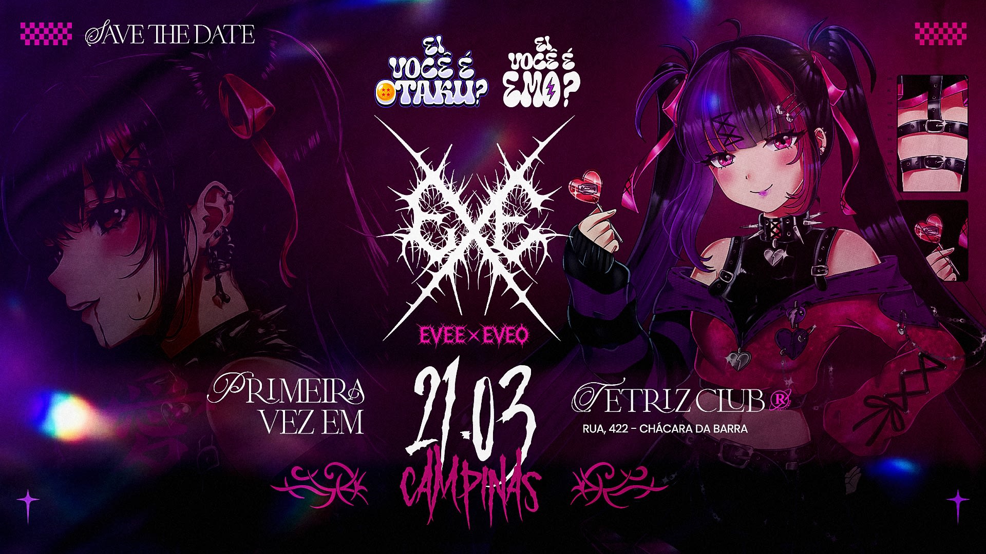 Ei, Você É Emo? X Ei, Você É Otaku? • Campinas - Sp